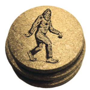 Bigfoot Cork Coaster