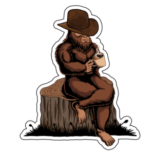 Cowboy Coffee Sticker